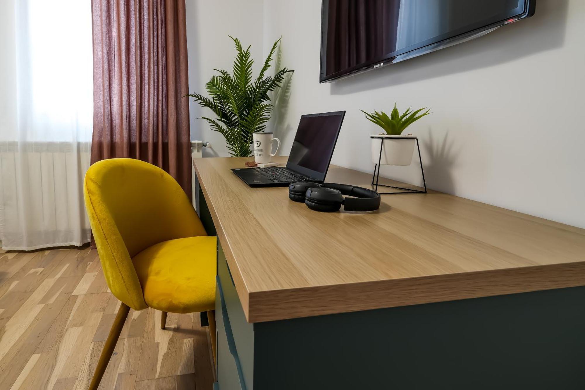 Amalia - Quiet 1Br Apartment With Parking & Wi-Fi Bukarest Eksteriør billede