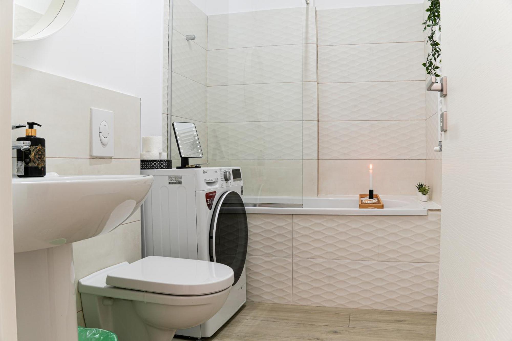 Amalia - Quiet 1Br Apartment With Parking & Wi-Fi Bukarest Eksteriør billede